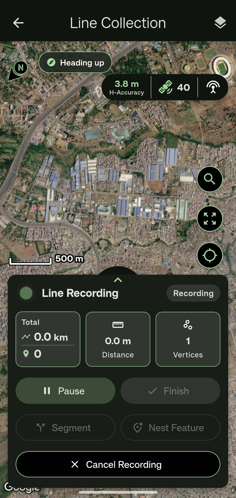 GeoFoundry One Field Mapper on Android
