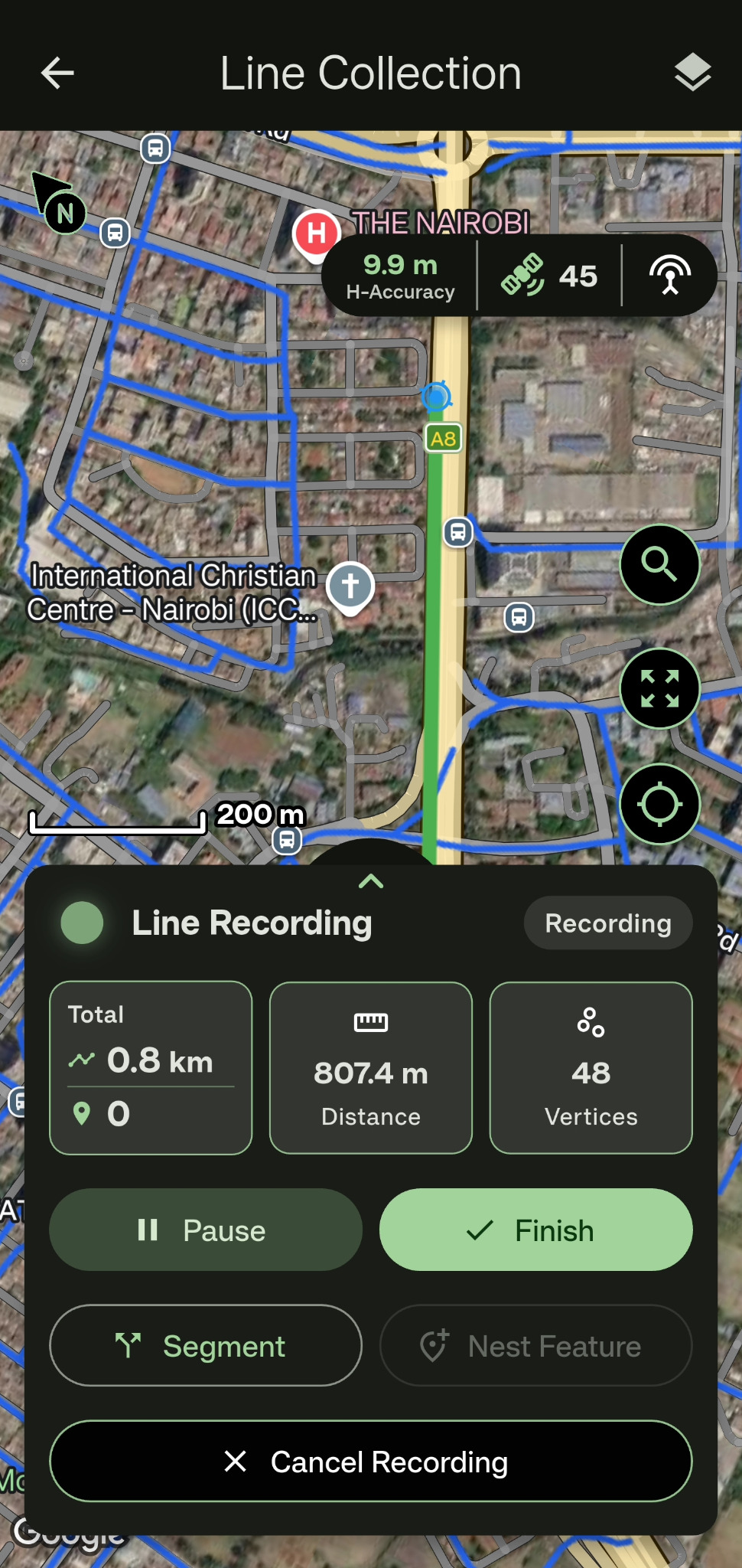 Field Mapper in the field